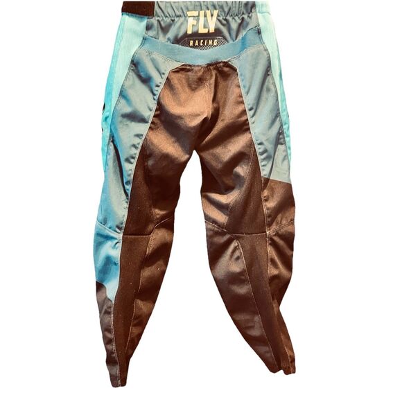 Fly Racing F-16 Blue Blk Hi-Vis waistline 26” & 24”MX Motocross Offroad - Picture 5 of 11